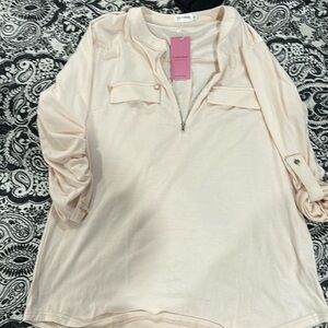 Lucky more 3/4 sleeve shirt XL